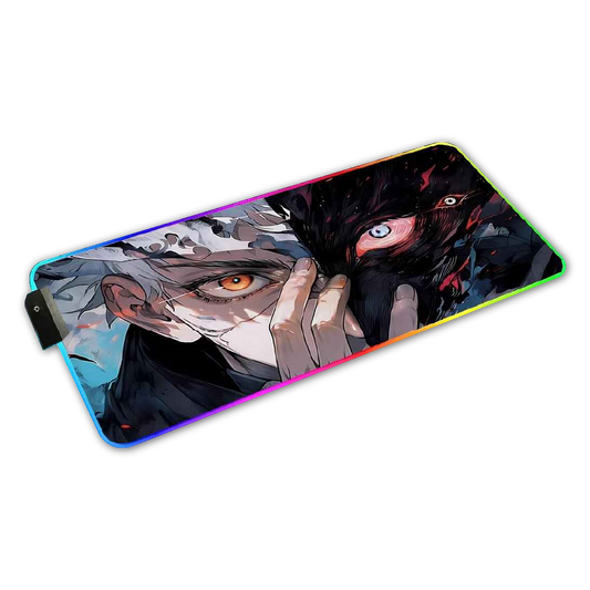 Mousepad Gaming Led RGB 90x40cm 4mm Jujutsu Kaisen Satoru Gojo