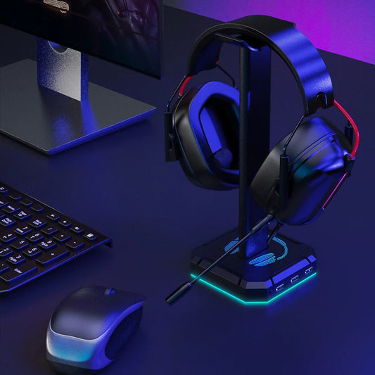 Soporte RGB para Auriculares Gamer