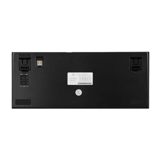 Teclado Gamer AJAZZ AK820 Pro 75% Wireless con Pantalla LED Negro