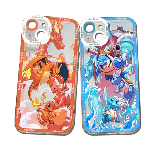 Funda Pokémon de silicona antigolpes para iPhone 13, 14, 15 y 16