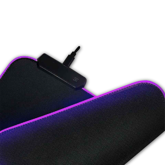 Mousepad Black RGB 90X40 cm Speed