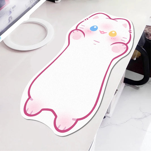 Mousepad Gatitos Kawaii variedades 80x40cm