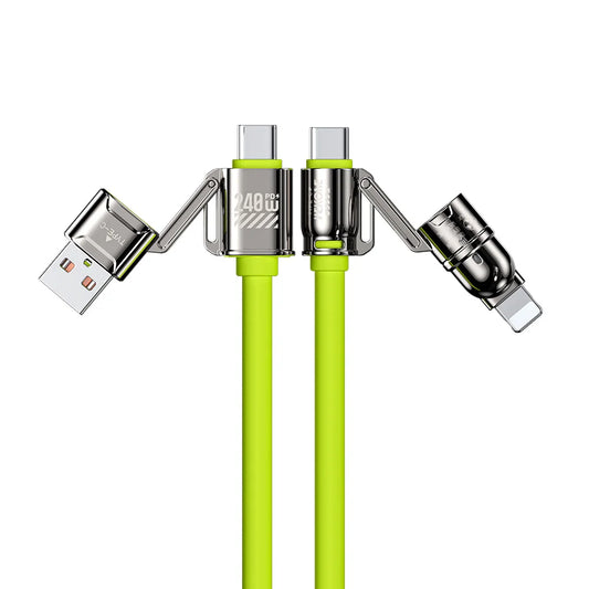 Cable 4 en 1 Carga Súper Rápida 240W