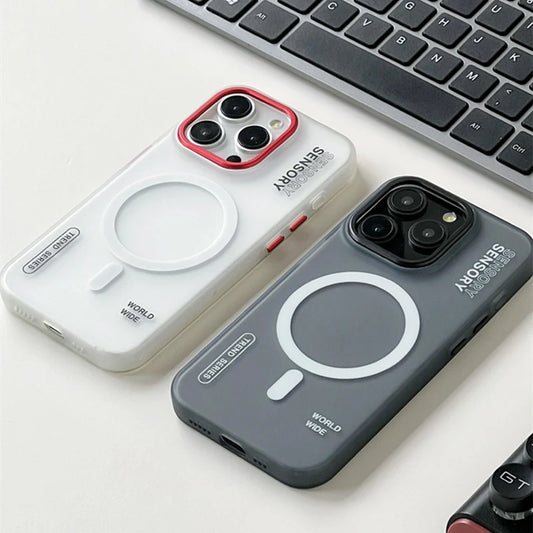 Funda tecnología MagSafe y resistencia Shockproof para iPhone 11 hasta 16 Pro Max