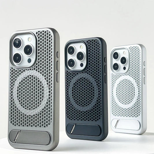 Funda Malla de Enfriamiento con MagSafe para iPhone 15 hasta 16 Pro Max