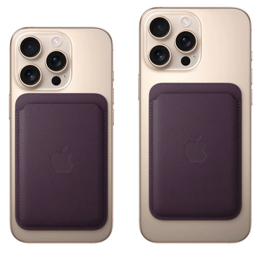 Billetera Tarjetero de Cuero Apple Magsafe para iPhone 12 hasta 16 Pro Max