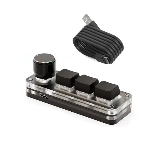 Macropad RGB Mini con Perilla Switches Red Hotswap
