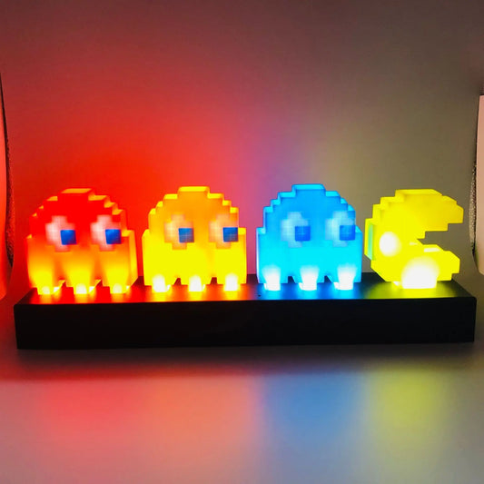 Lámpara LED Fantasma Pacman
