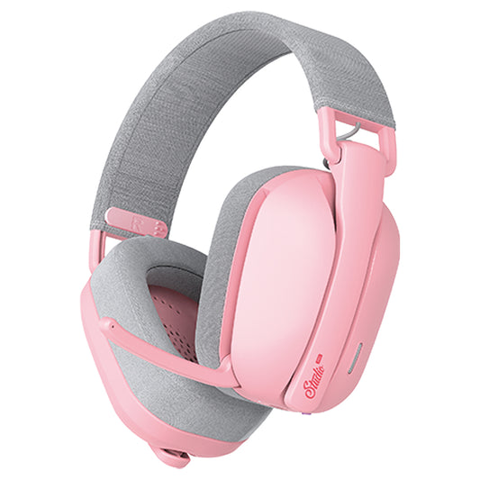 Audífonos FANTECH WHG03P inalámbricos Wireless Rosado
